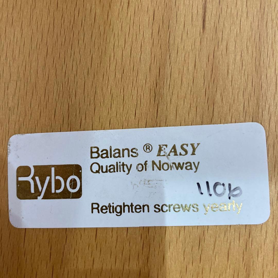 バランスイージー Rybo ピンク balans EASY チェア　カバー付き
