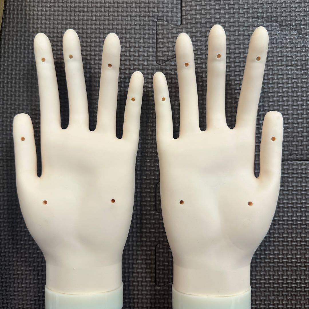 ネイリスト 認定ハンド　認定ネイルチップ、ルース、両面テープつき