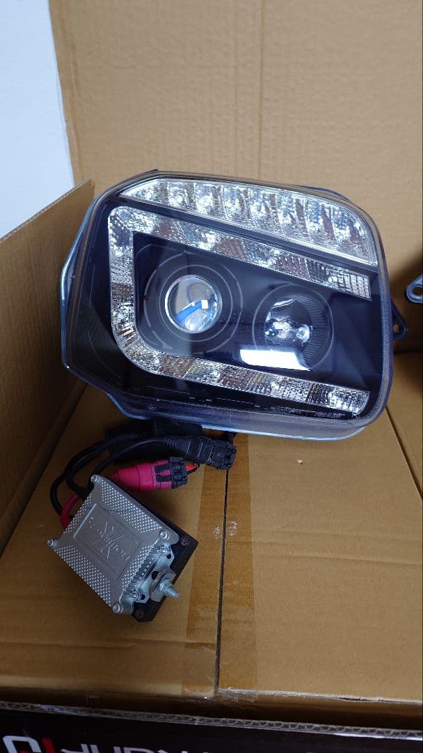 ジムニーJB23JUNYANヘッドライト