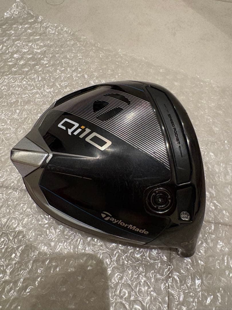 TaylorMade Qi10ドライバー 9度ヘッドとカバーとレンチ