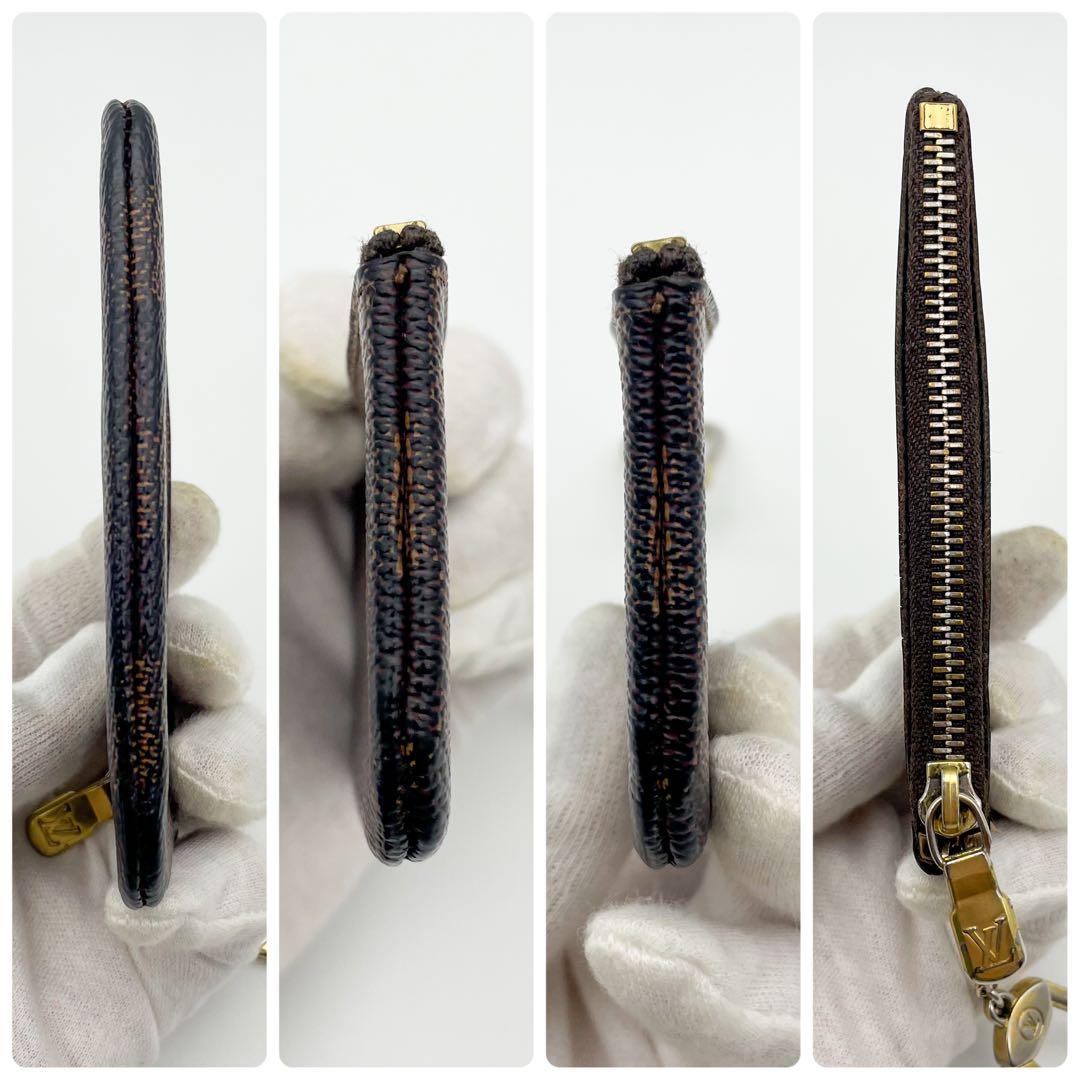 【極上美品】ルイヴィトン ダミエ ポシェットクレ ケース キーケース