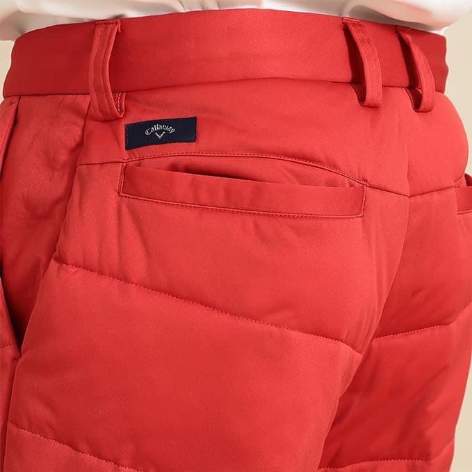 【S】秋冬 キャロウェイ ゴルフ キルティングストレッチ 中綿パンツ