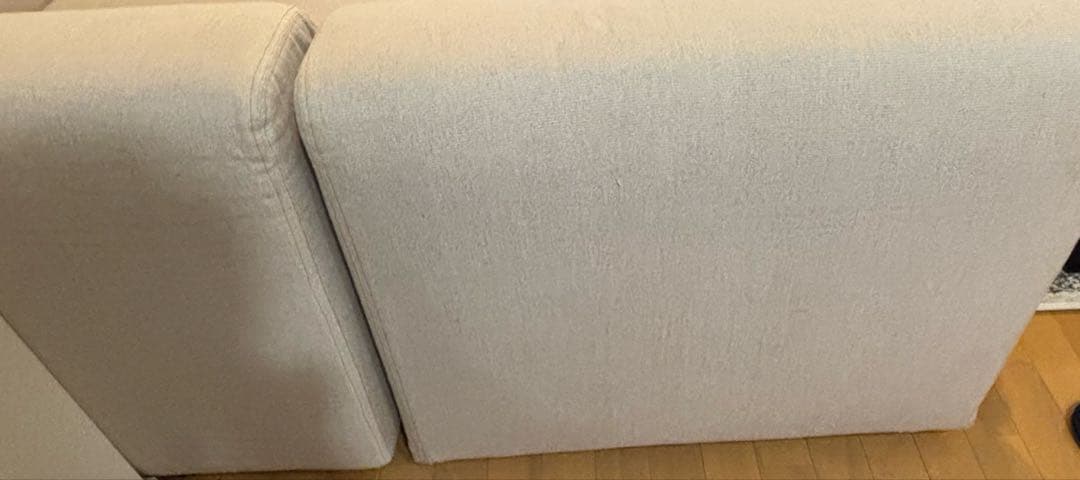 モンブラン　格安　無印良品 ユニットソファ 大　カバー付き