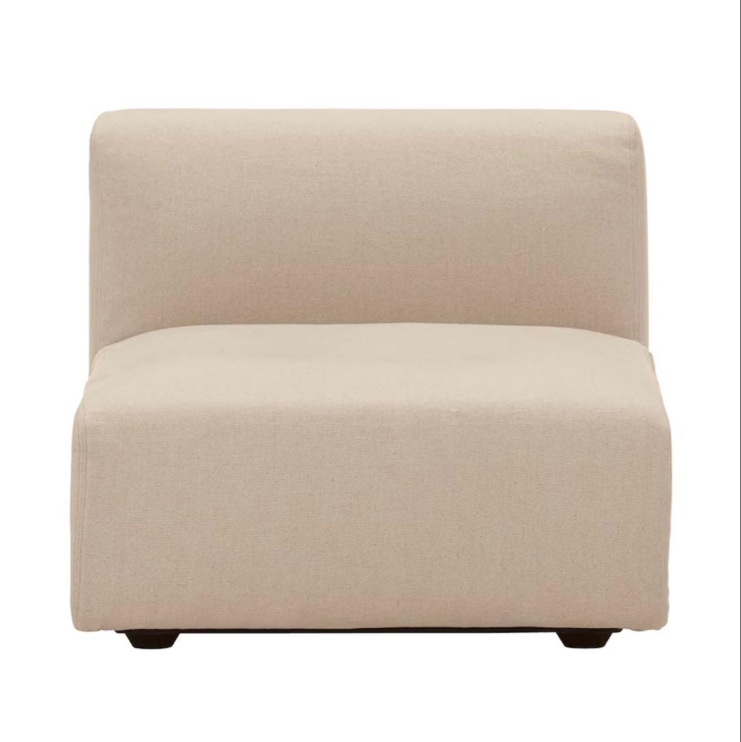 モンブラン　格安　無印良品 ユニットソファ 大　カバー付き