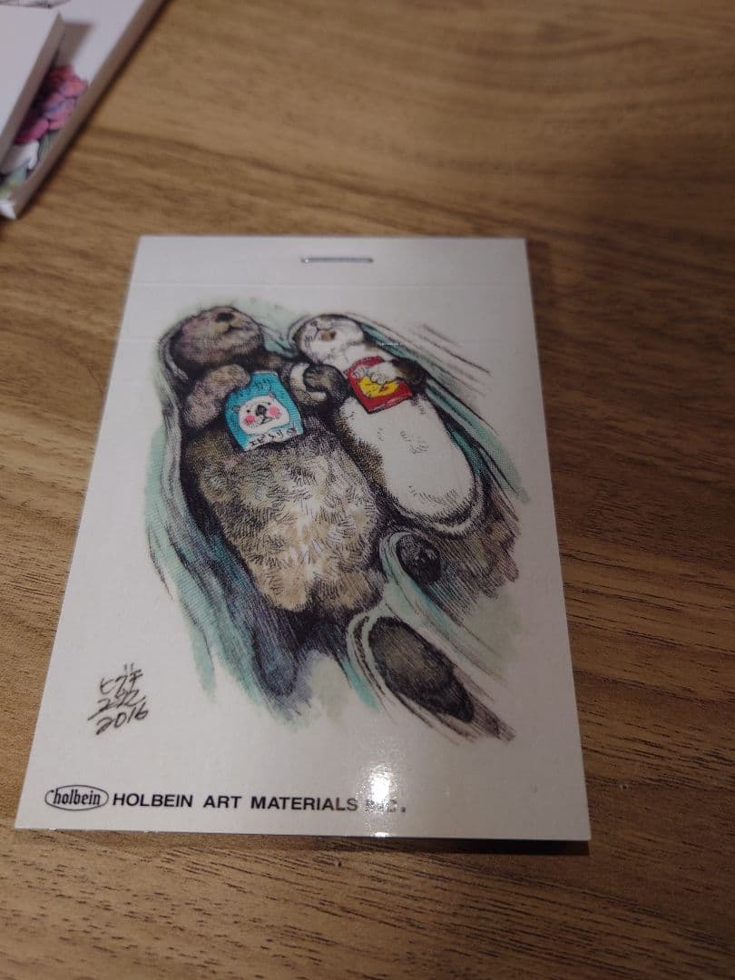 ヒグチユウコ　ホルベインTOOLBOX角缶　タオルハンカチ　　訳ありショルダー…