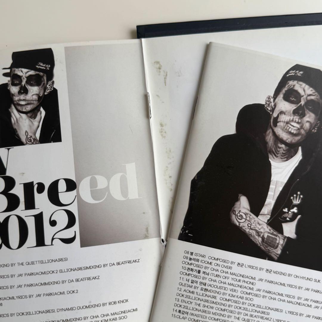 Jay park new breed RED EDTION 3点セット