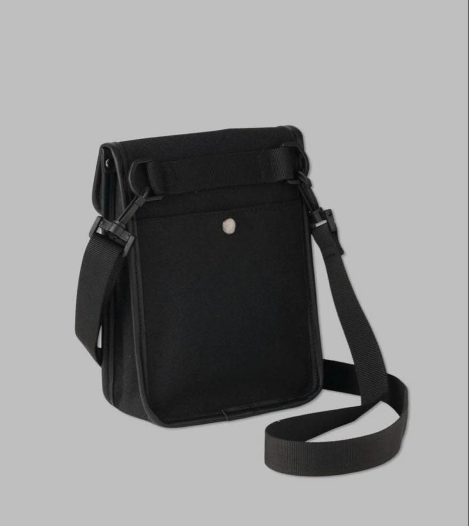 CRONOS compact shoulder BAG【BLACK】