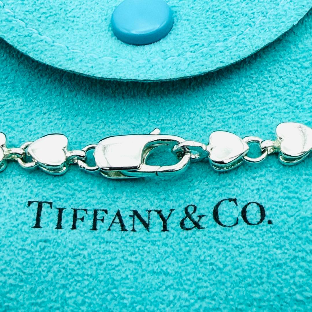 美品 オールドティファニー パフハート ネックレス シルバー925