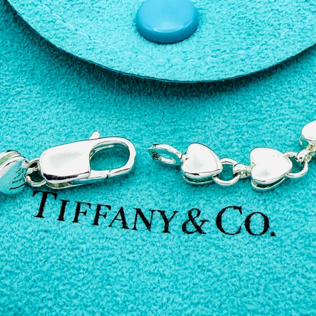 美品 オールドティファニー パフハート ネックレス シルバー925