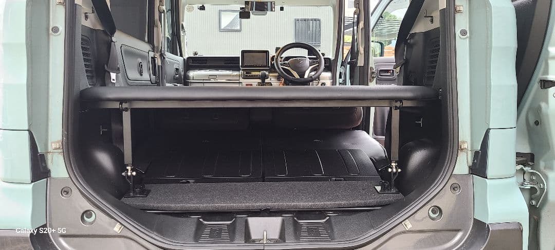 スペーシアMK53S専用ベッドキット.レザータイプ引き取り限定