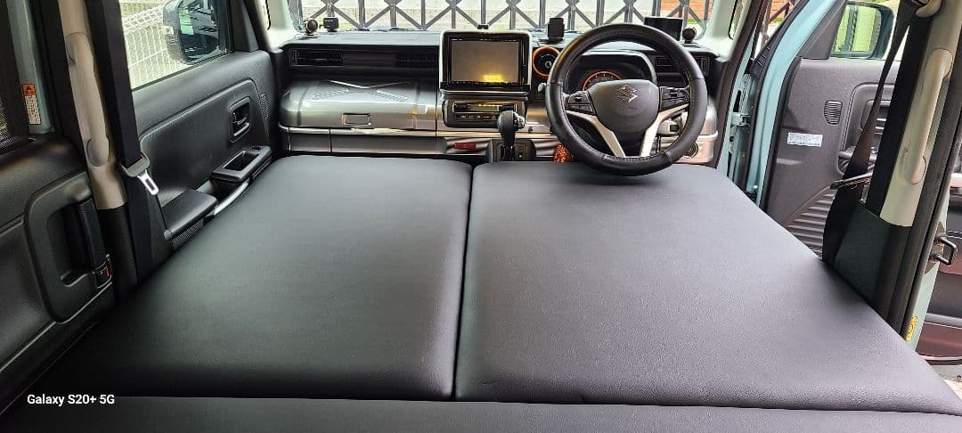 スペーシアMK53S専用ベッドキット.レザータイプ引き取り限定