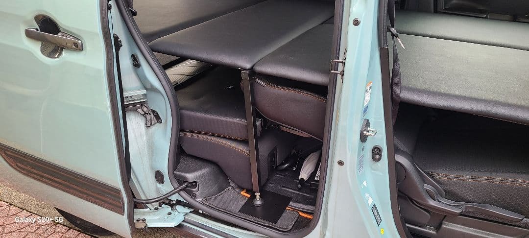 スペーシアMK53S専用ベッドキット.レザータイプ引き取り限定