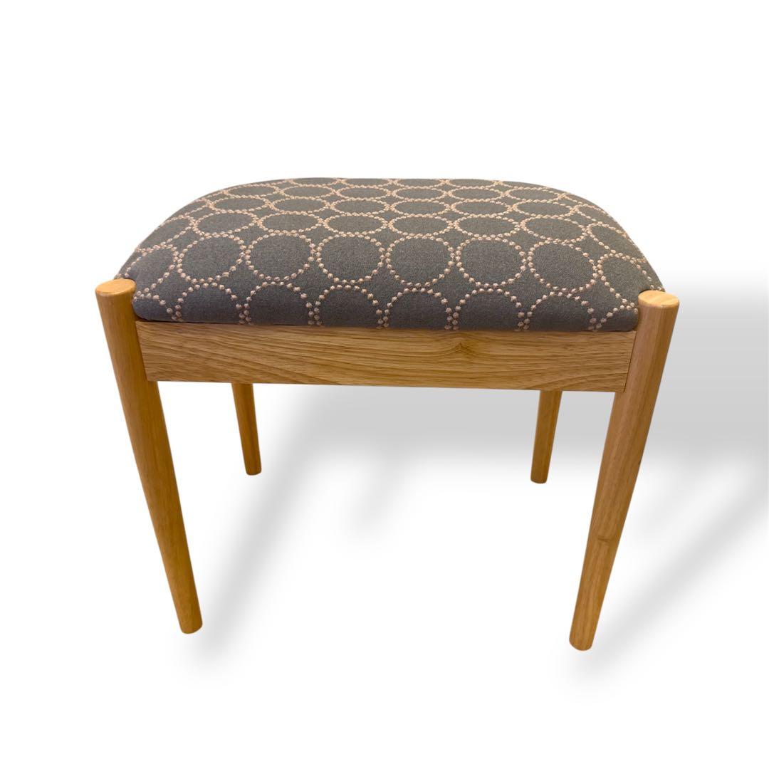 ミナペルホネン　生地使用　スツール オットマン　チェア　イス　家具　インテリア