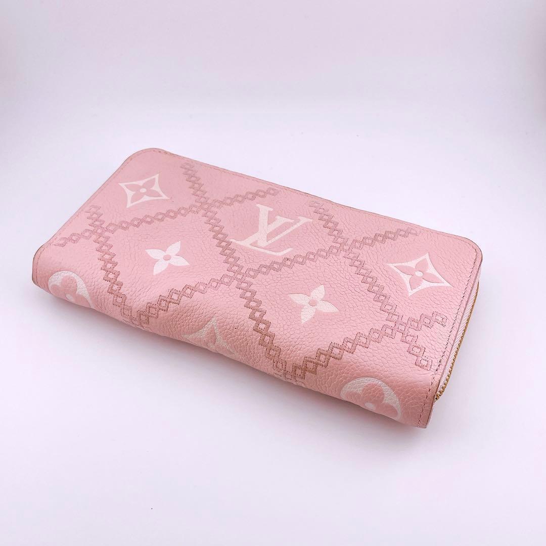 ★ルイヴィトン★ M81138 長財布 モノグラムアンプラント ブロデリー