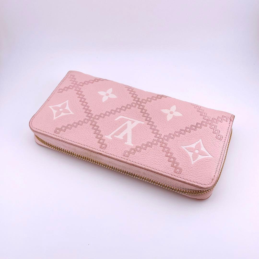 ★ルイヴィトン★ M81138 長財布 モノグラムアンプラント ブロデリー