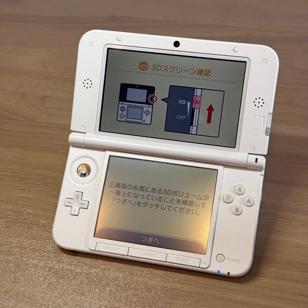 4-049 ニンテンドー3DS LL ミント×ホワイト