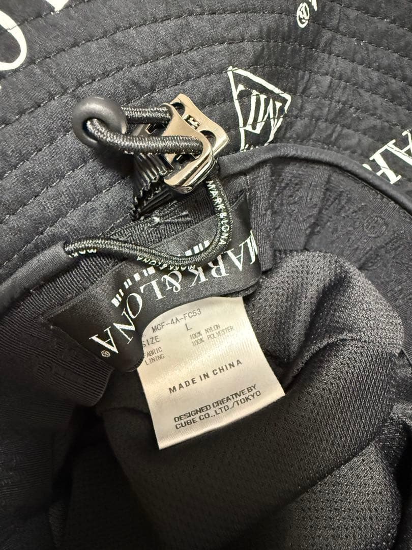 男女兼用★MARK&LONA★ブラック★バケハ2点セット★バケットハット