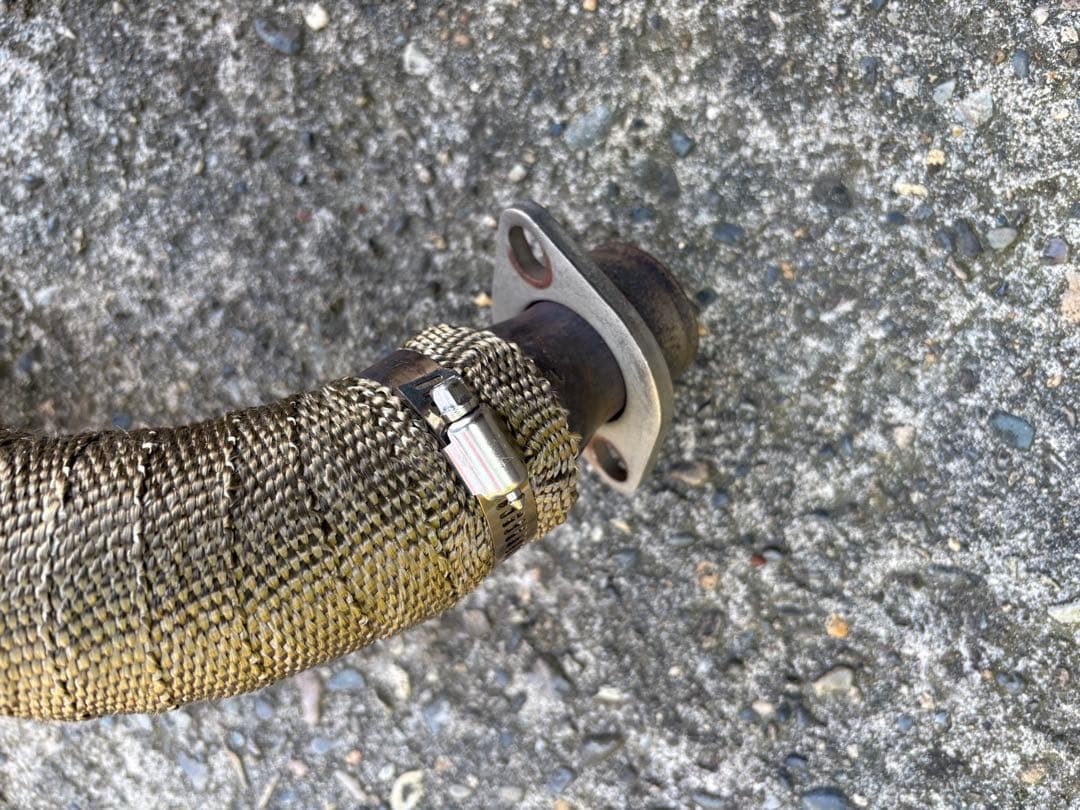 ドラッグスター400 スラッシュカットマフラー