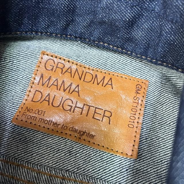 GRANDMA MAMA DAUGHTER デニムジャケット 1 濃紺インディゴ
