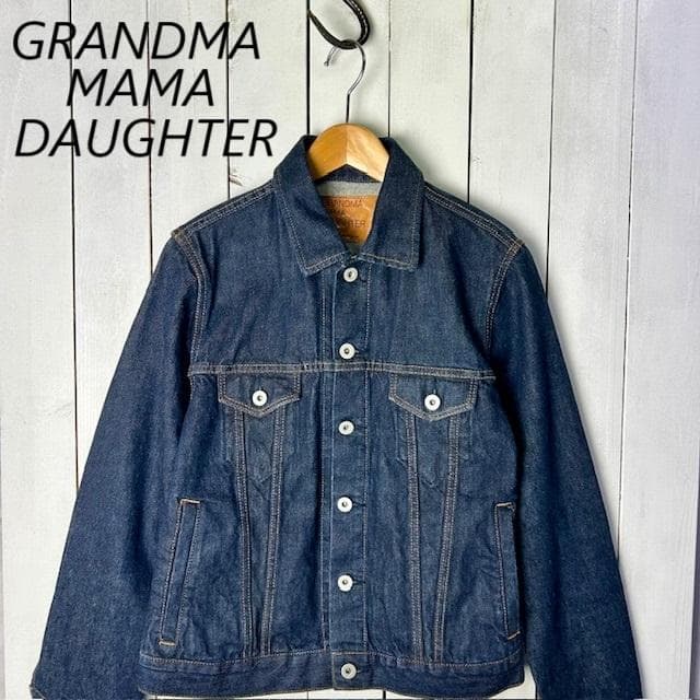GRANDMA MAMA DAUGHTER デニムジャケット 1 濃紺インディゴ