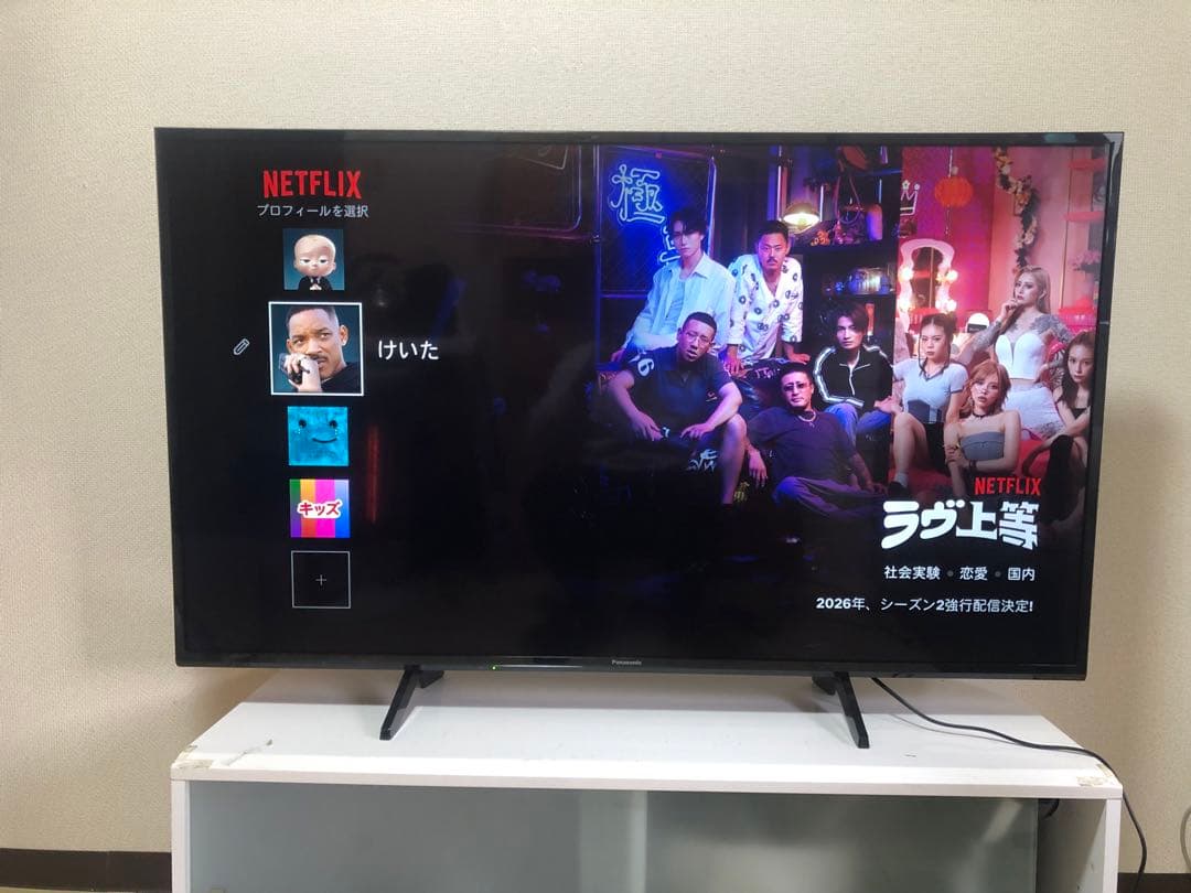 panasonic ビエラ 4K液晶テレビ　TH-49GX755
