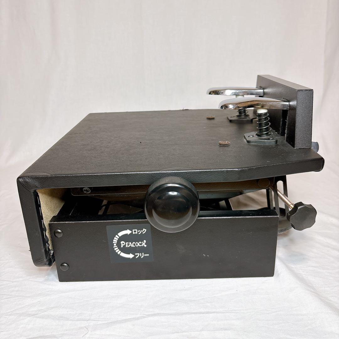 【極美品】PEACOCKピアノ補助ペダルAX-T1 取り扱い説明書