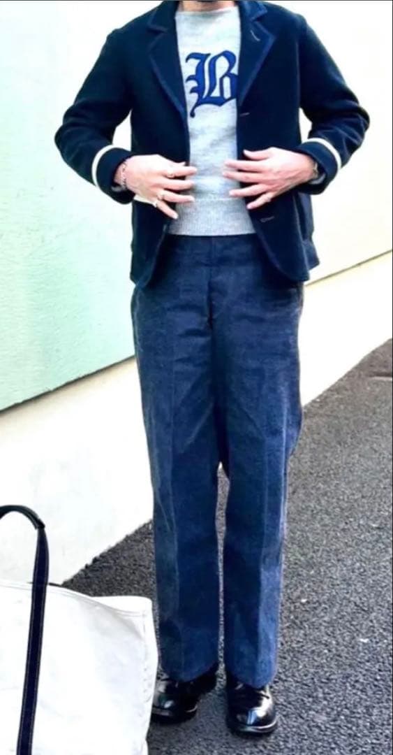 【24AW】Atlast&co NAVY JACKET 40