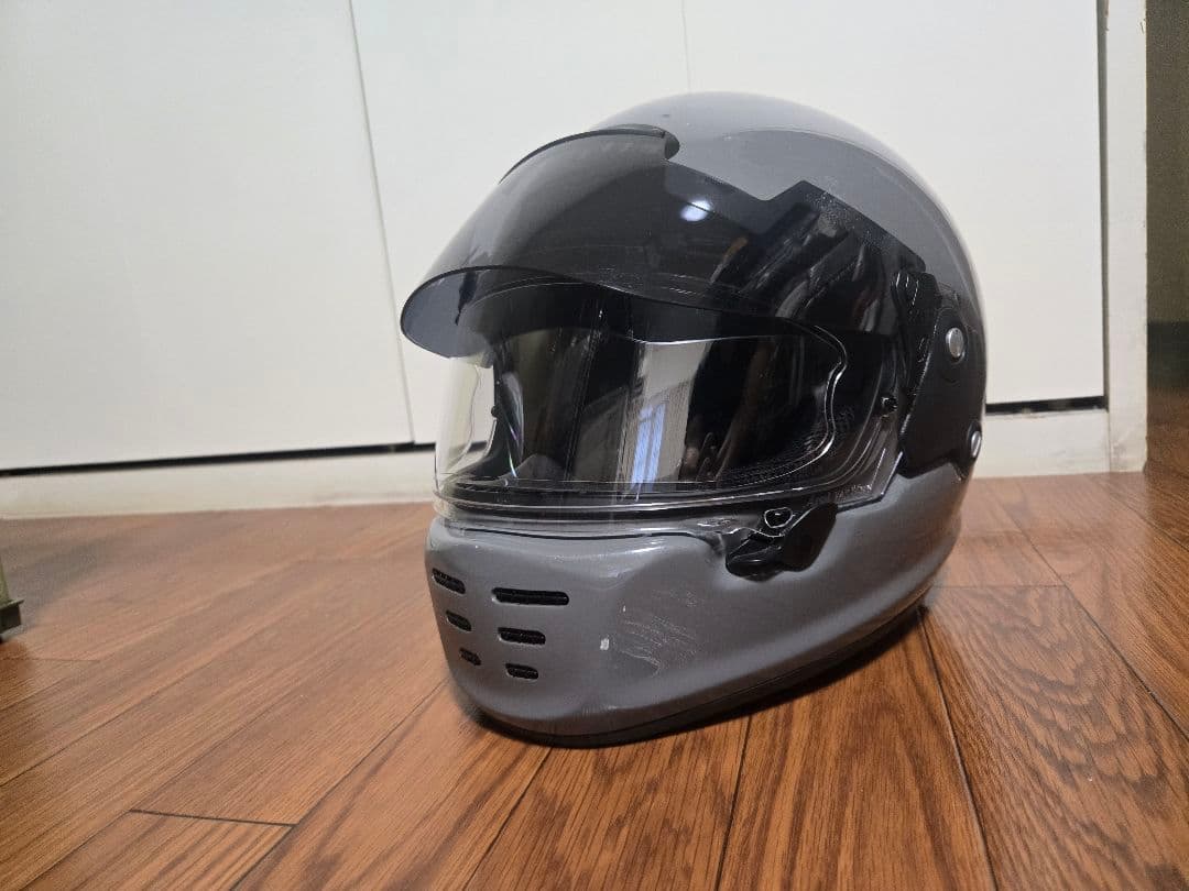 【サイズL】Araiヘルメット ラパイドネオ　モダングレー　シールド3枚付き