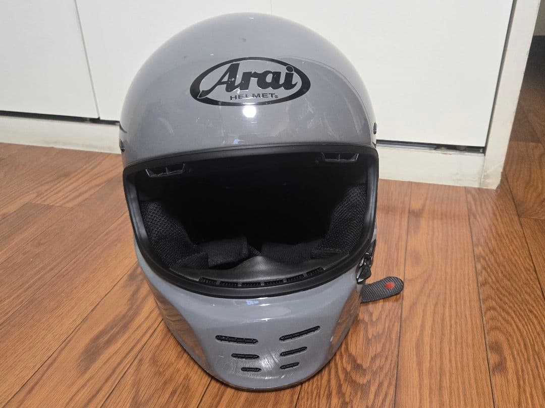 【サイズL】Araiヘルメット ラパイドネオ　モダングレー　シールド3枚付き