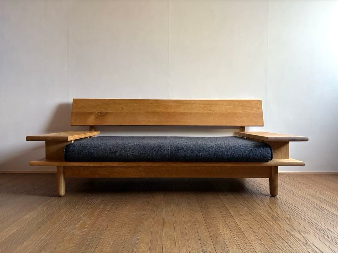 飛騨産業 キツツキ 森のことば 2人掛けソファ 飛騨高山 オーク無垢 北欧モダン