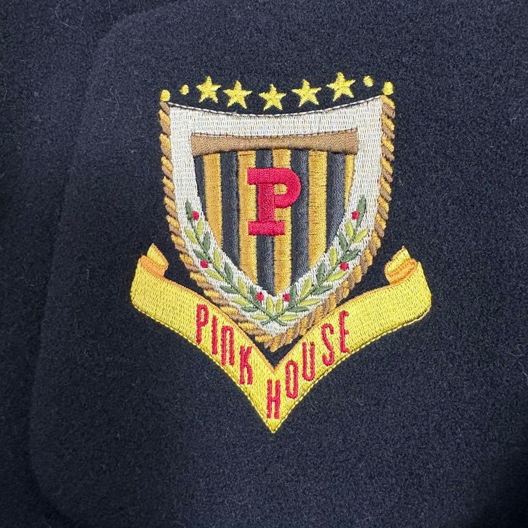 ピンクハウス　テーラードジャケットコート　L大きめ　黒