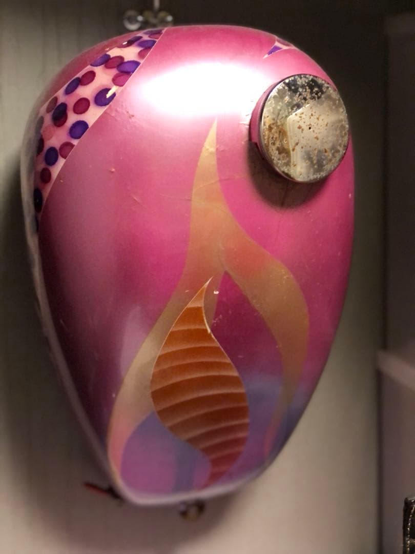 ハーレー ワッセル ピーナッツ ガス タンク ビンテージ ショベル パン