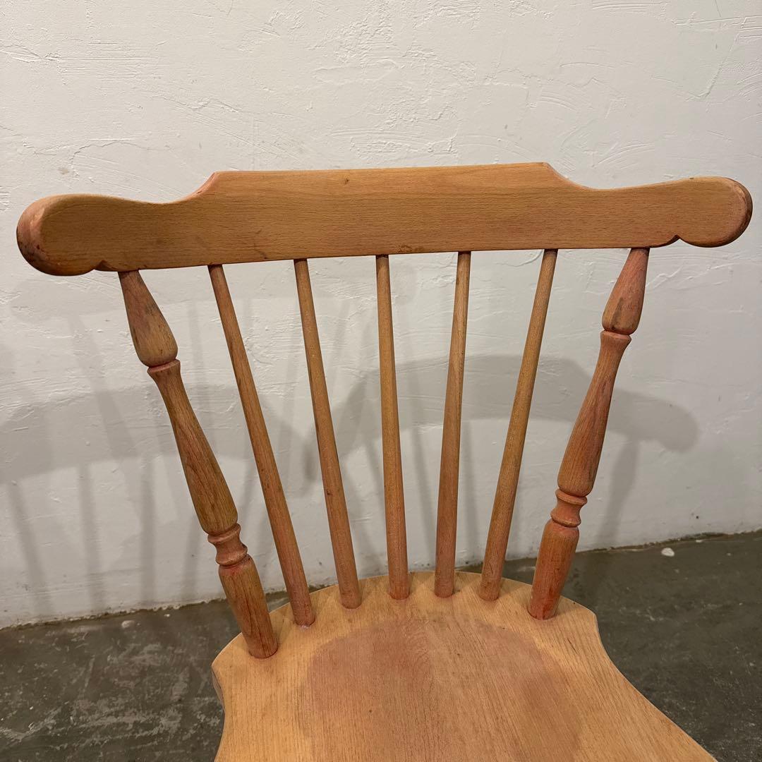 hangoutビンテージ　ダイニングチェア　剥離　1