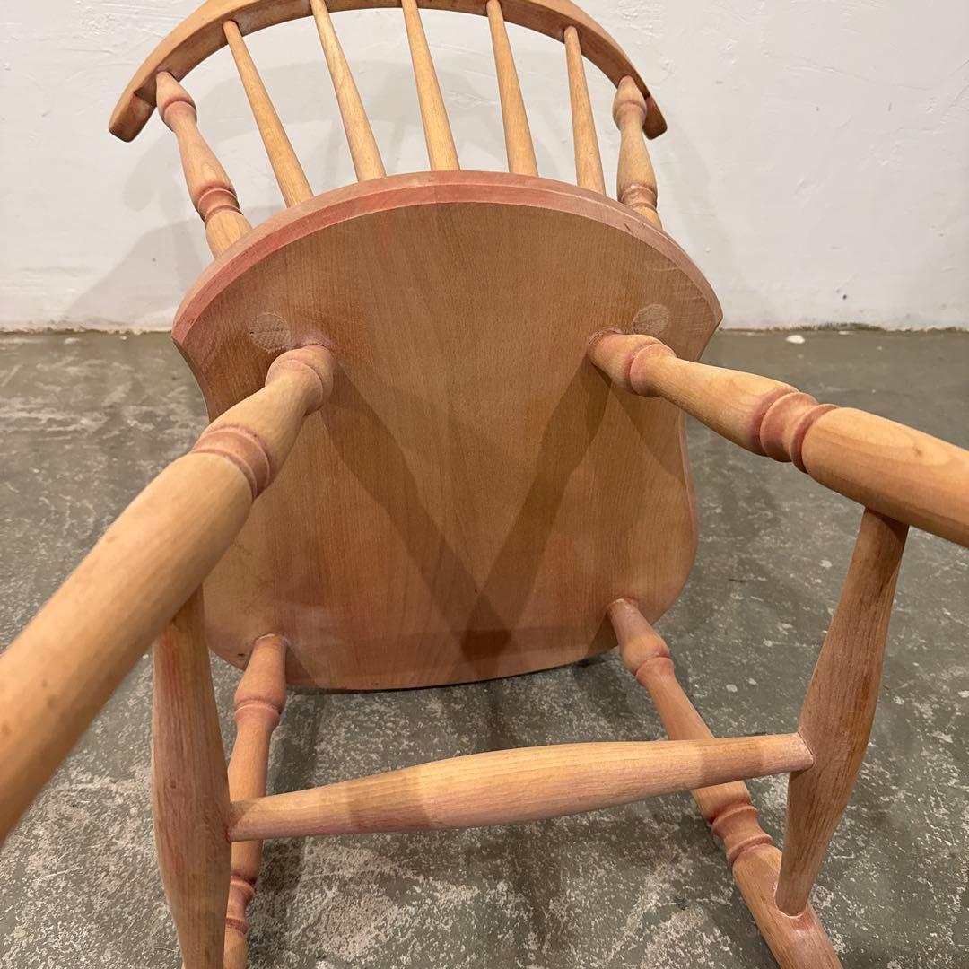 hangoutビンテージ　ダイニングチェア　剥離　1