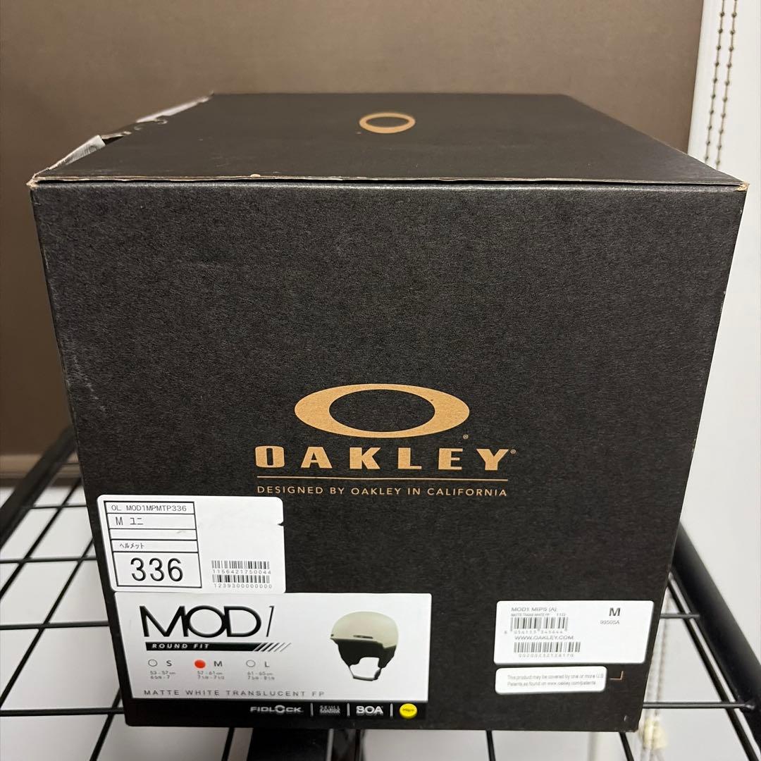 OAKLEY MIPS ヘルメット マットホワイトM