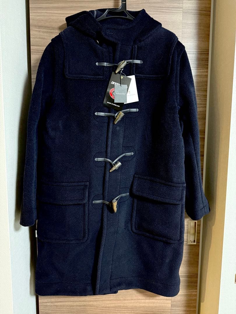 新品INVERTERE Joshua Ellis ネイビー ダッフルコート 40