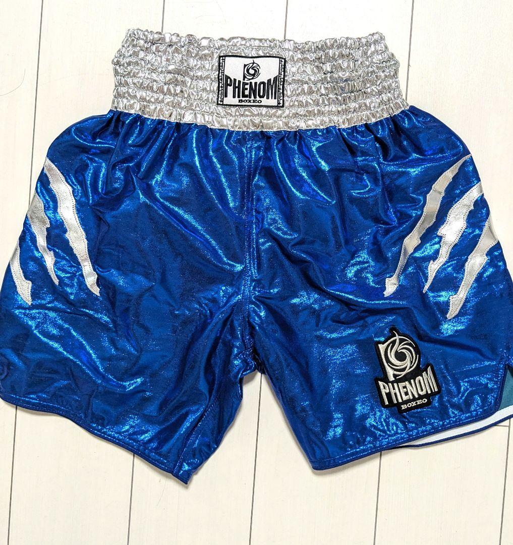 未使用LサイズPHENOMボクシング キックボクシング ラメ生地ロングショーツ