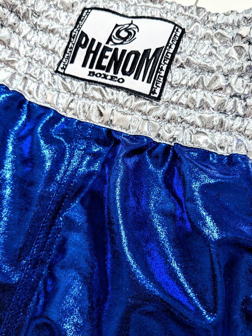 未使用LサイズPHENOMボクシング キックボクシング ラメ生地ロングショーツ