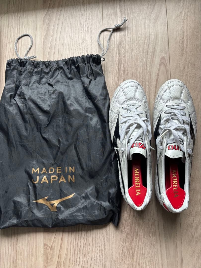 ミズノ モレリア2 Japan 25.5cm クロスステッチ キーパー・袋付