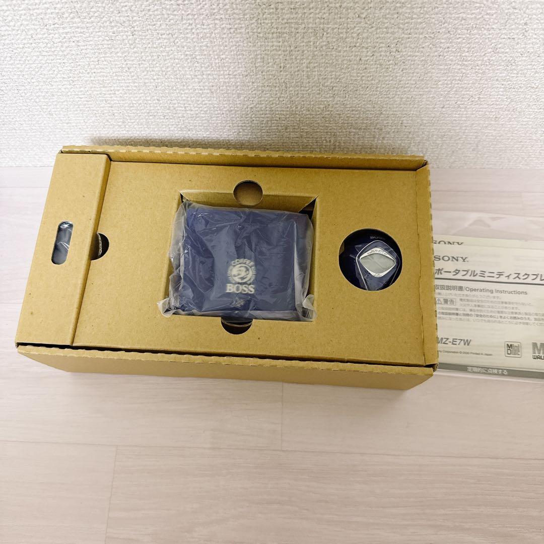 2004【未使用】SONY MDウォークマン MZ-E7W BOSS 限定