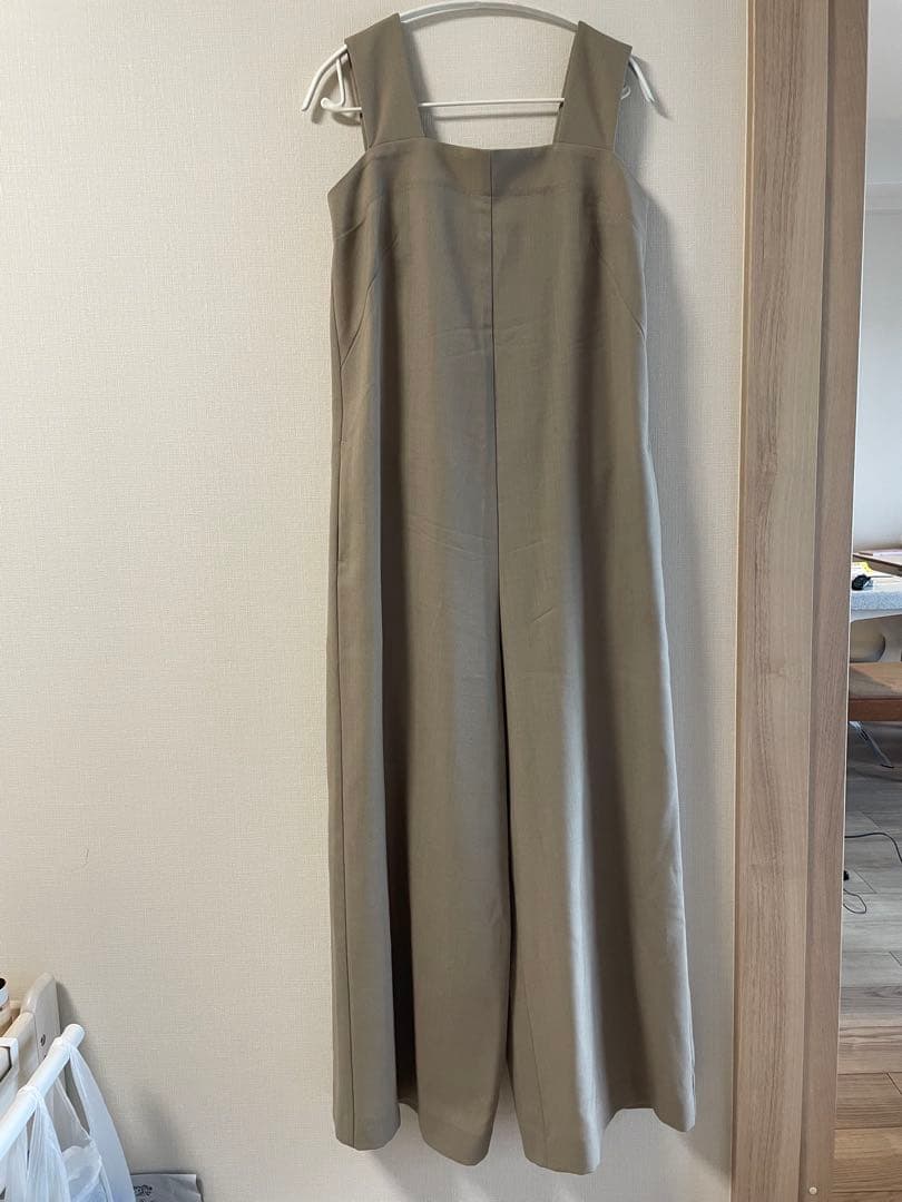 ebure ベージュ サロペット 38