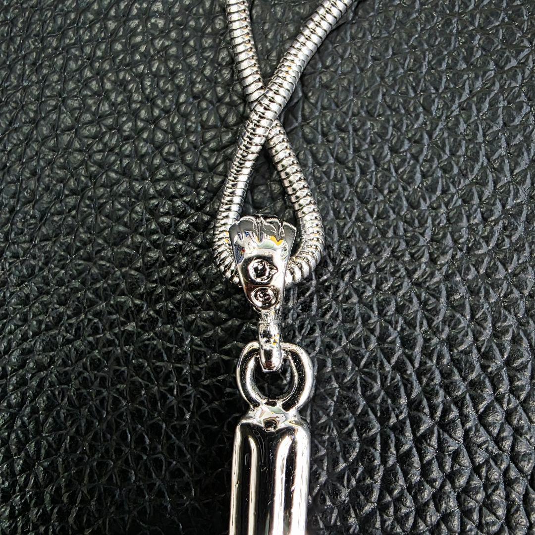 美品✨スワロフスキー ネックレス クロス 十字架 パヴェ クリスタル 大ぶり✨