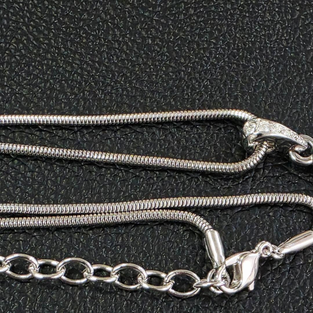 美品✨スワロフスキー ネックレス クロス 十字架 パヴェ クリスタル 大ぶり✨