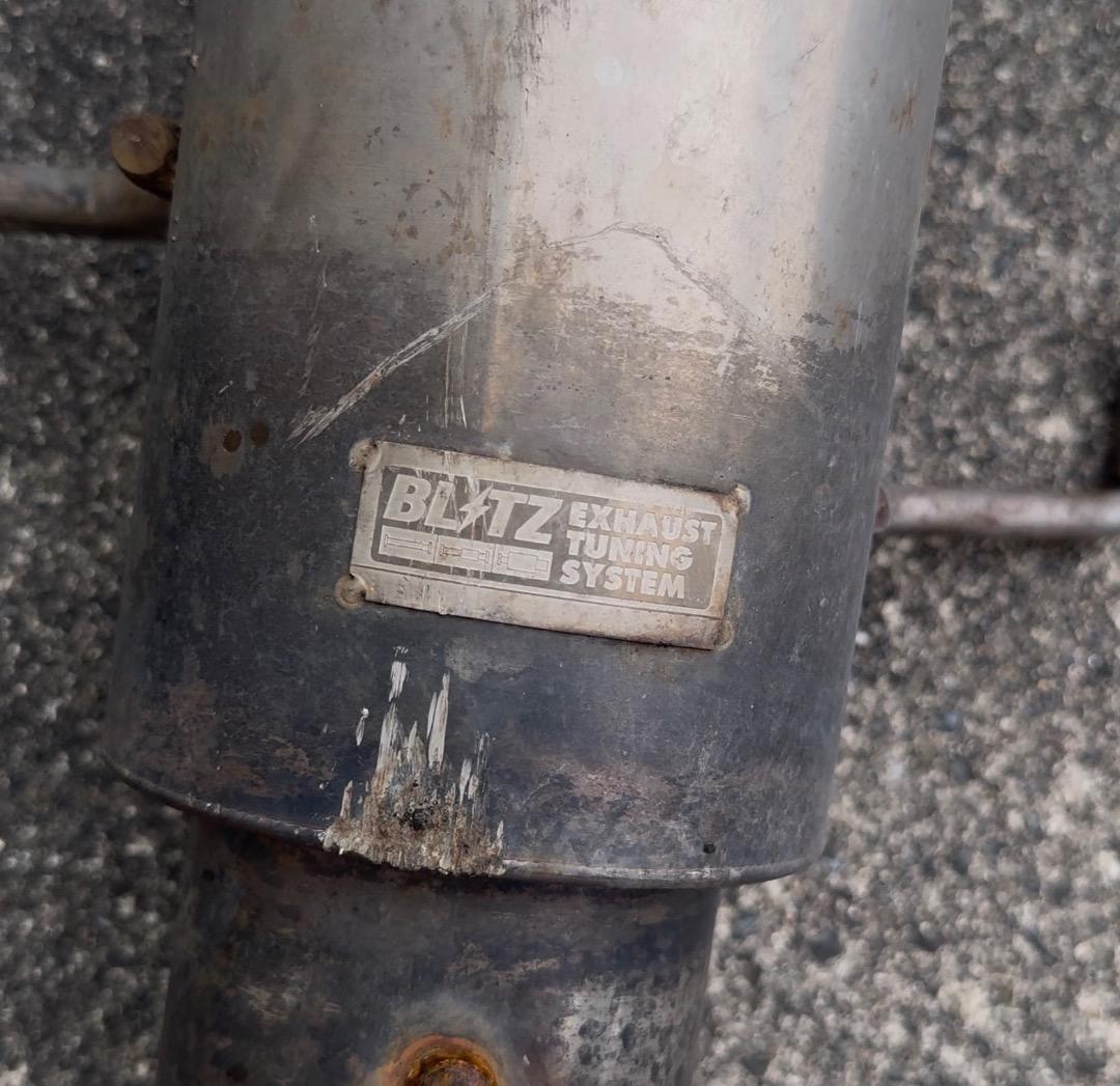 [ MT用に予約済み ] BLITZ エキゾーストシステム マフラー