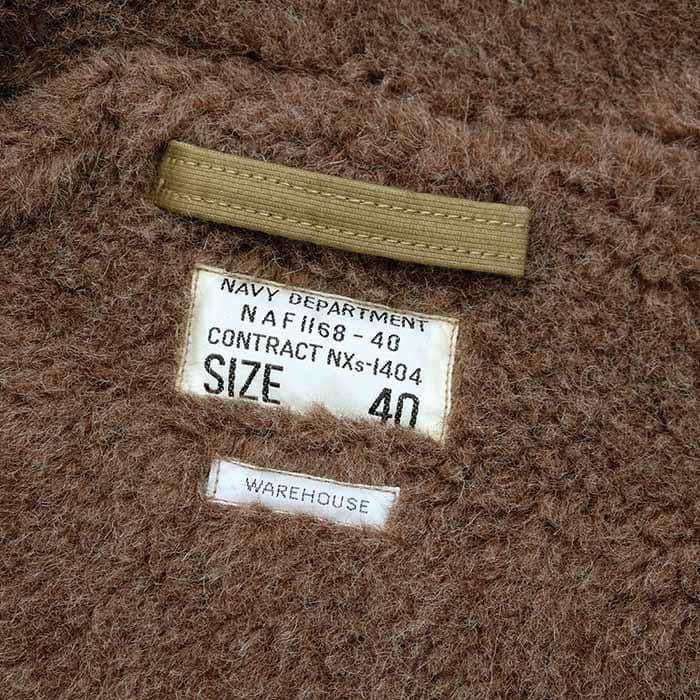 『新品未使用タグ付』ウエアハウス N-1 デッキジャケット カーキ サイズ40
