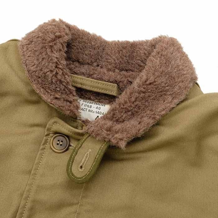 『新品未使用タグ付』ウエアハウス N-1 デッキジャケット カーキ サイズ40