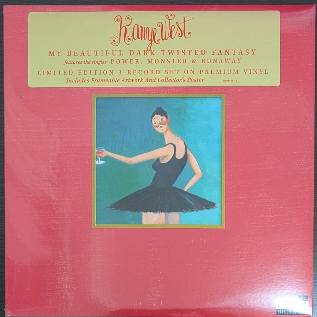 新品 Kanye West My Beautiful Dark Twisted