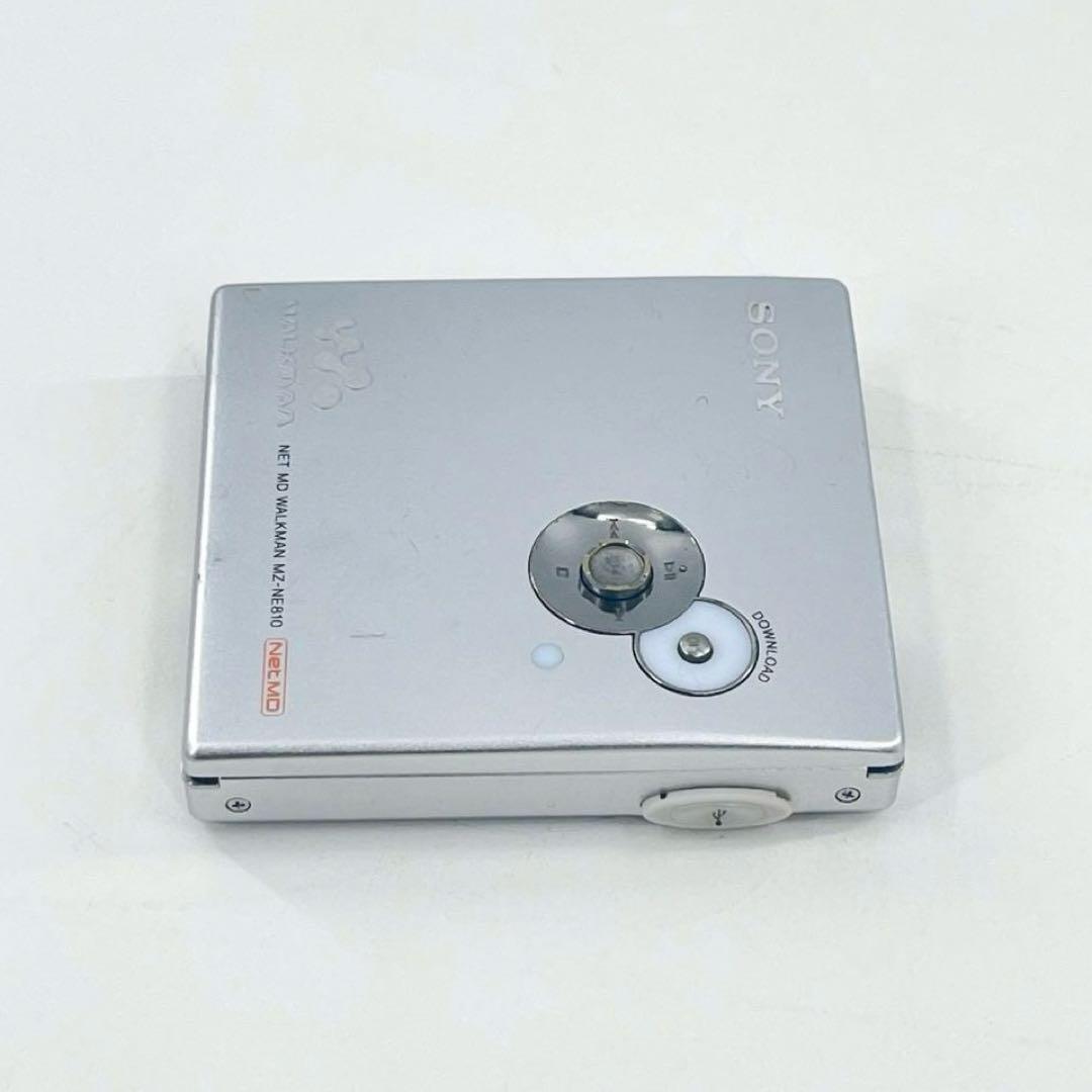 SONY MZ-NE810 MDウォークマン NetMD USB対応 リモコン付