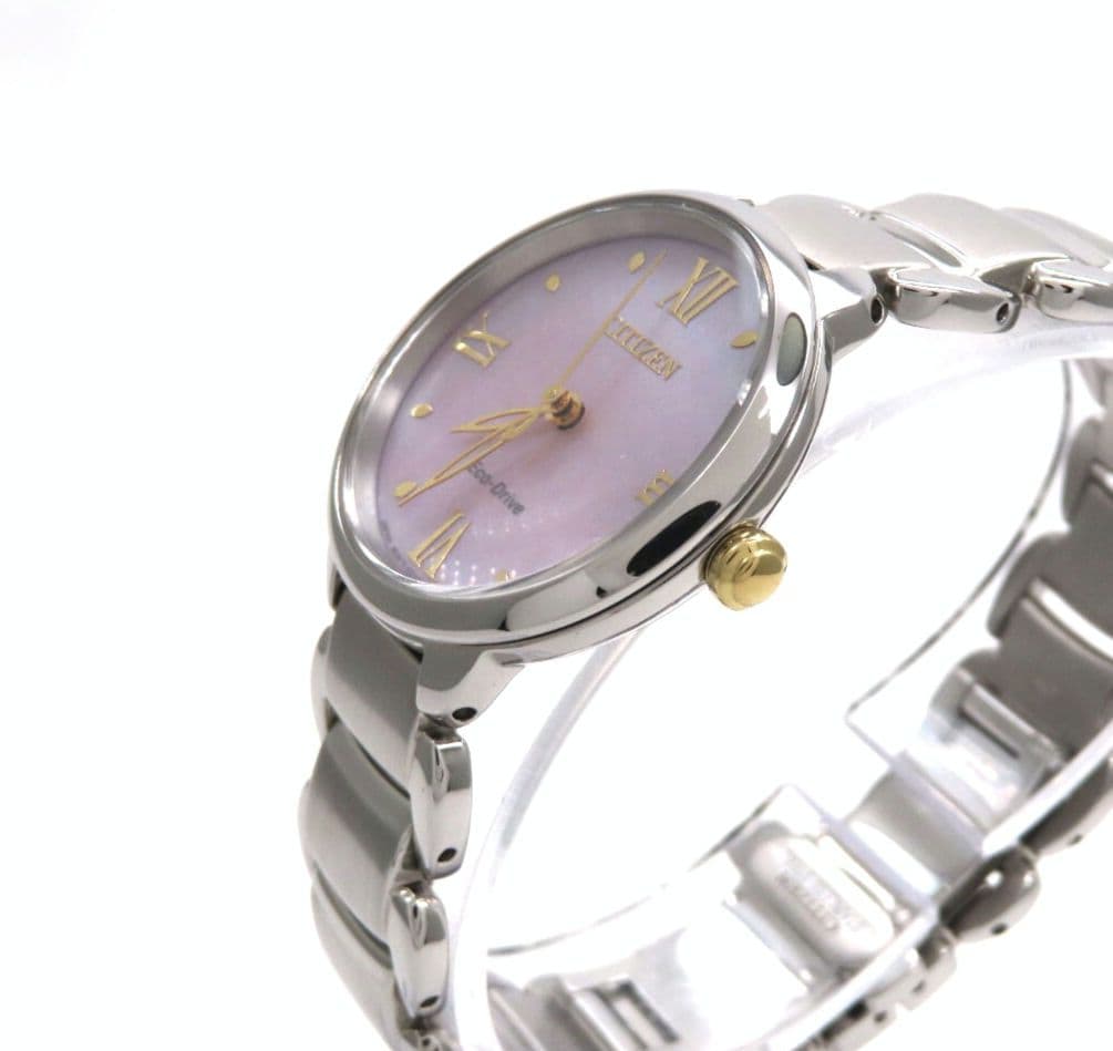 【エル】☆新品同様☆ CITIZEN ‘シチズン時計‘ ピンクシェル レディース