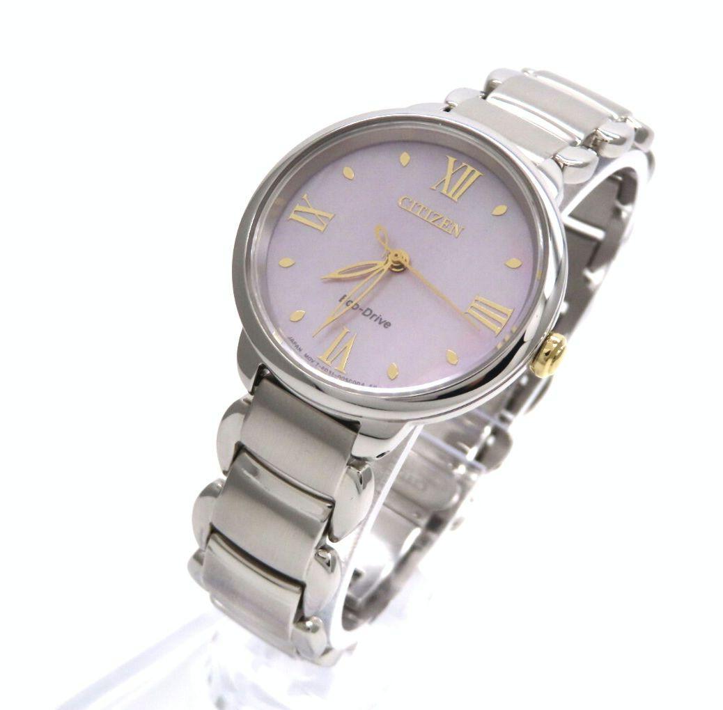 【エル】☆新品同様☆ CITIZEN ‘シチズン時計‘ ピンクシェル レディース